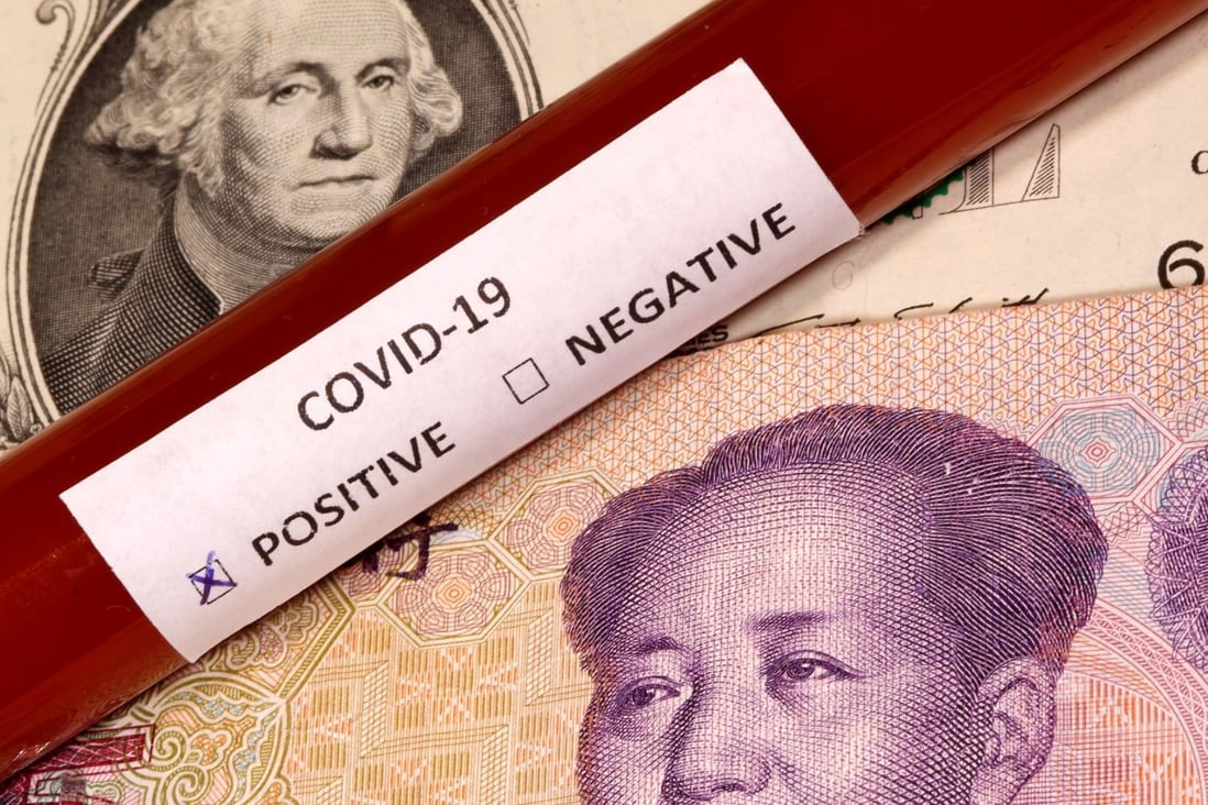 The US’ and China’s stimulus responses to the pandemic have resulted in a widening of interest rate differentials between the countries that lures foreign capital to renminbi bonds. Photo: Reuters