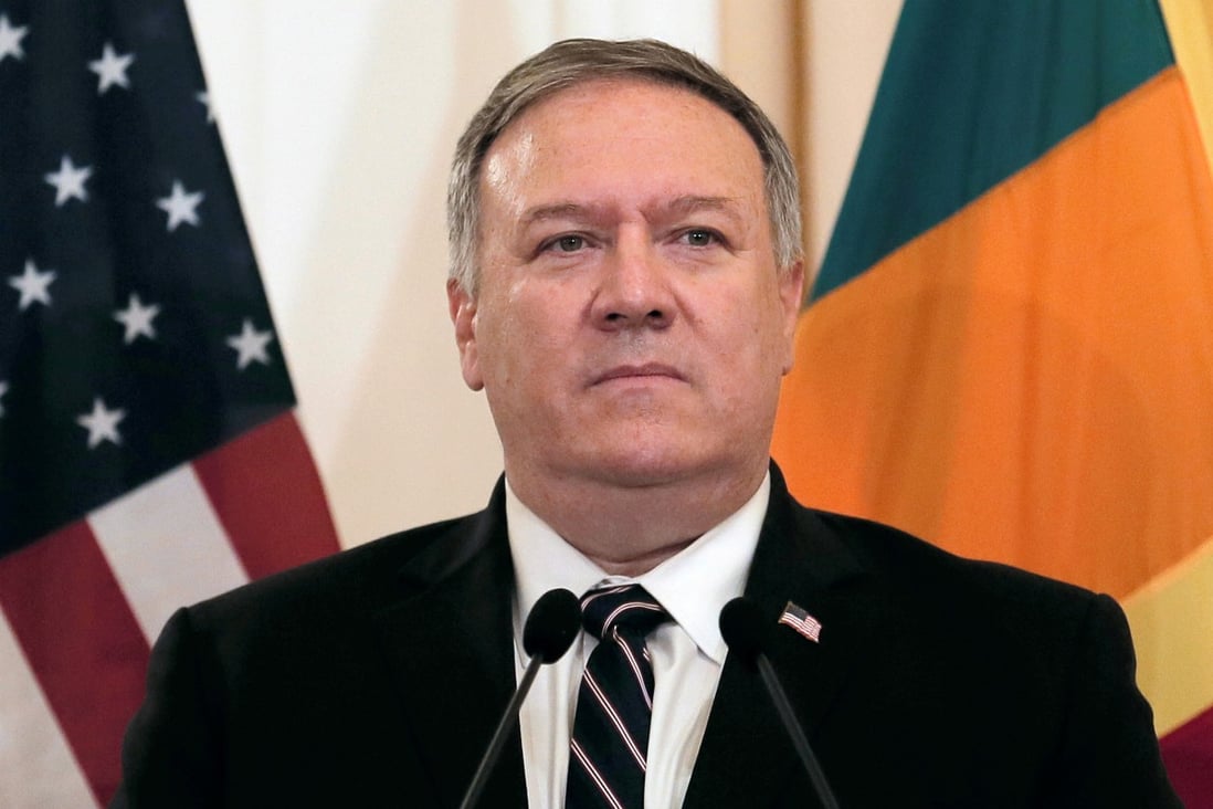 US Secretary of State Mike Pompeo made two statements in a week condemning a wave of arrests in Hong Kong of opposition activists and politicians. Photo: Reuters