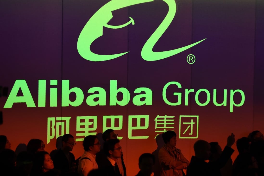 Hangzhou-based Alibaba’s shares, which have risen 42.2 per cent since the start of the year, closed up 6.3 per cent to HK$294.60 on Thursday before the firm’s latest quarterly results were announced. Photo: Agence France-Presse