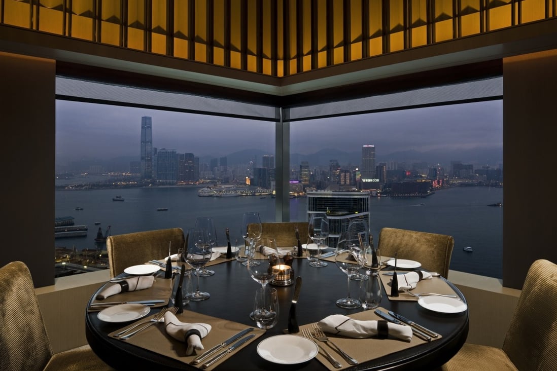 Cafe Gray Deluxe on the 49th floor of The Upper House offers modern European food and sweeping views over Hong Kong’s Victoria Harbour. Open since 2009, the restaurant will close at the end of December. Photo: Petrie PR
