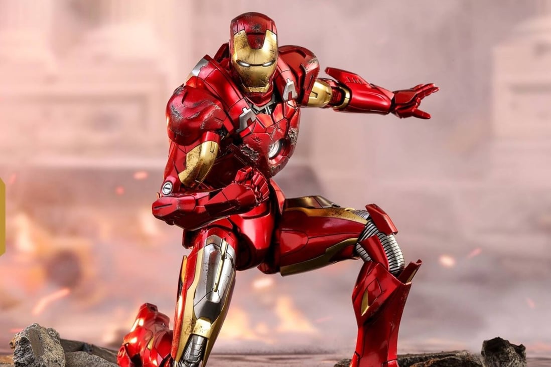 A policeman has been arrested on suspicion of obtaining property by deception in relation to an Iron Man Mark-VII figurine. Photo: Facebook