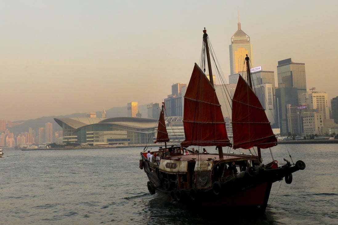 Hong Kong was under the influence of a continental airstream with high background pollution. Photo: Dickson Lee
