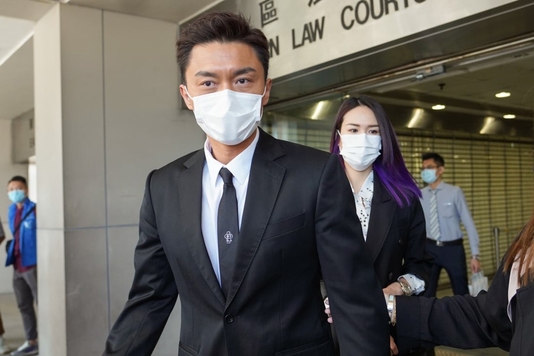 TVB actor Mat Yeung Ming leaves Eastern Court on Friday. Photo: Winson Wong