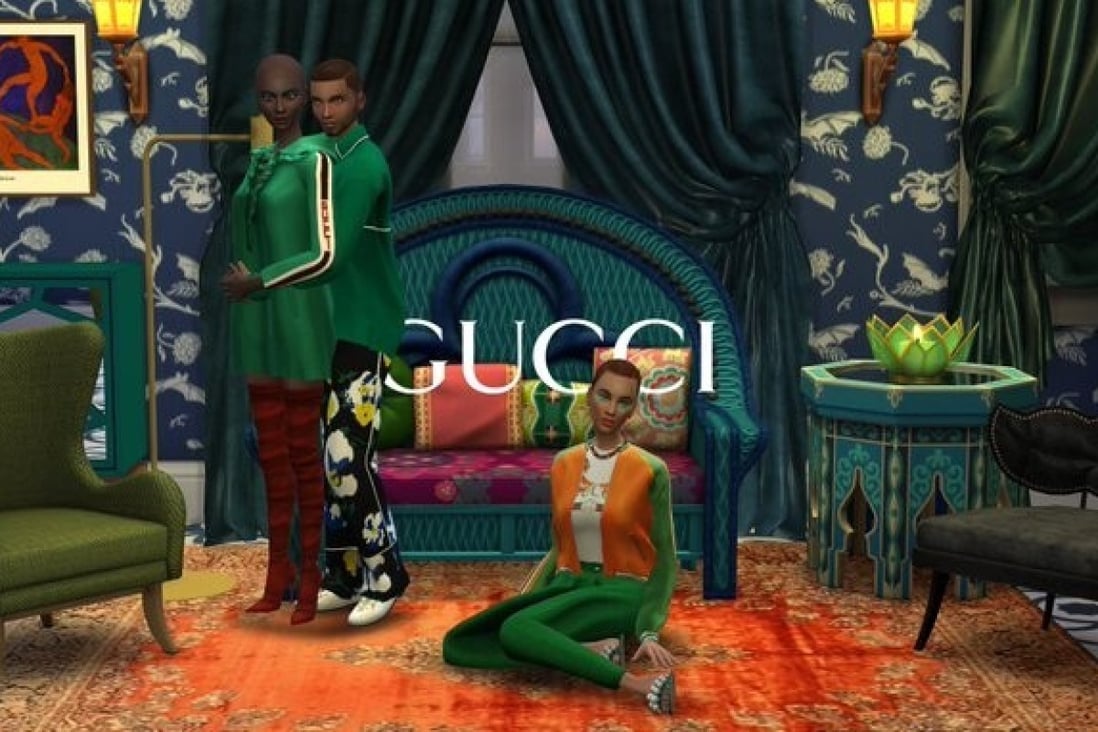 The Sims 4 x Gucci: Are video games the big platform for luxury brands to reach out to Gen Z and millennials? | South China Morning Post
