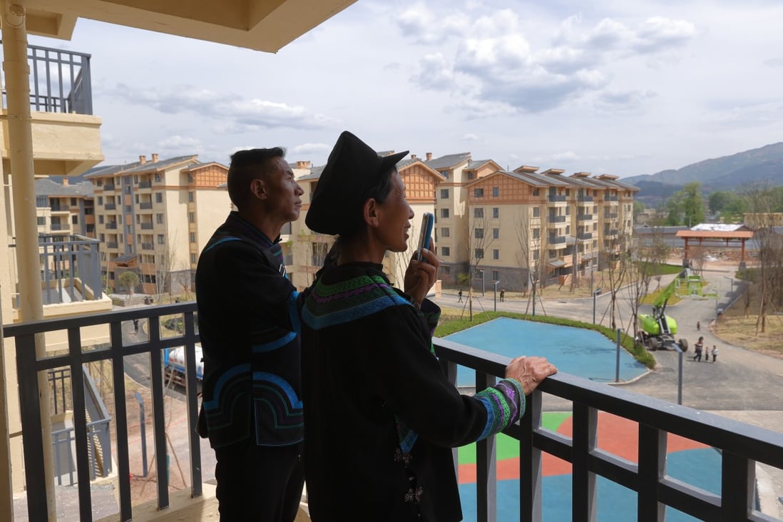 Millions of Chinese have been lifted out of poverty, but not all of them like their new homes. Photo: Xinhua