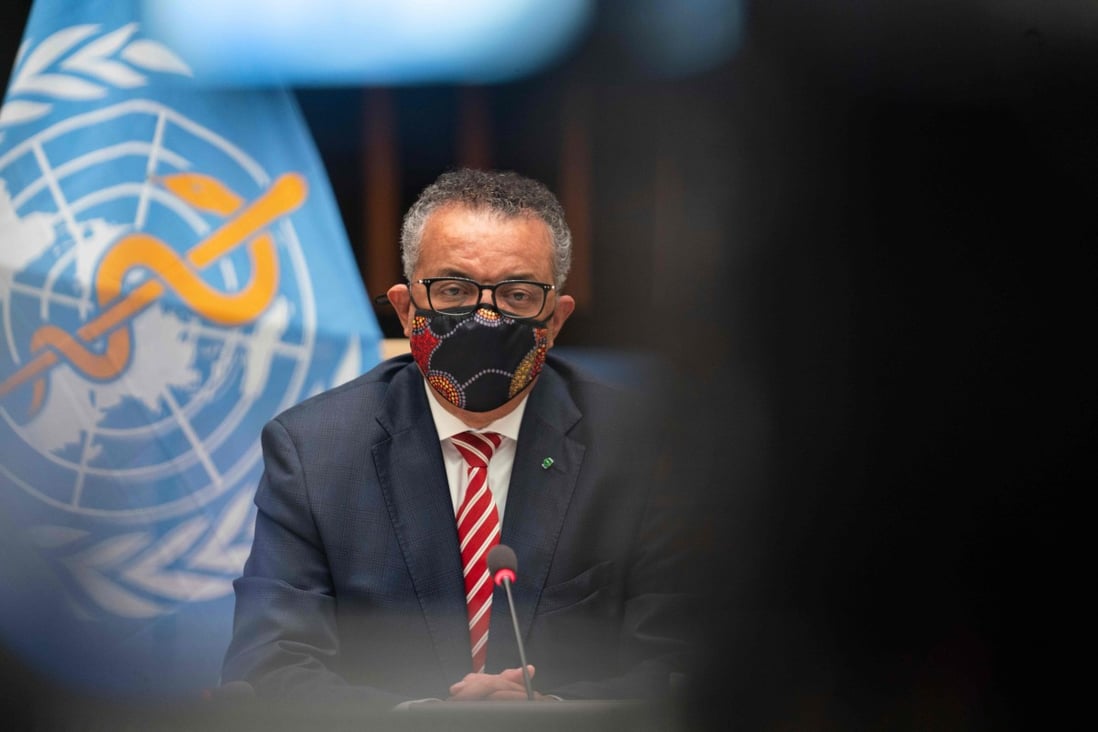 World Health Organization (WHO) director general Tedros Adhanom Ghebreyesus. Photo: AFP/World Health Organization
