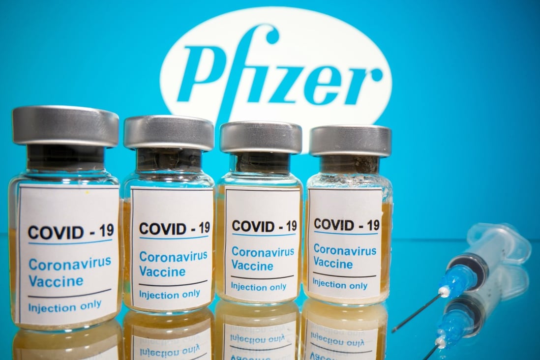Pfizer and German partner BioNTech SE are the first drug makers to release successful data from a large-scale clinical trial of a coronavirus vaccine. Photo: Reuters