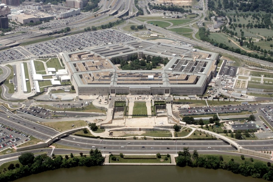 An aerial view of the Pentagon building in Washington. Photo: Reuters