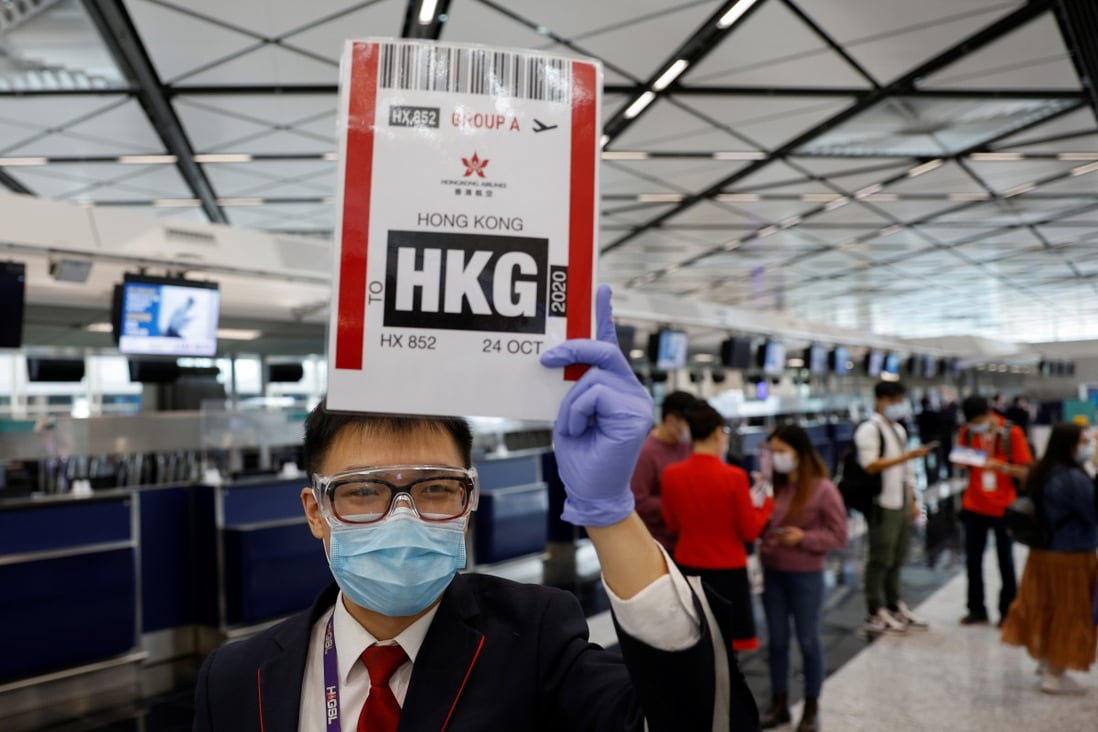 Trips to Hong Kong from Singapore are back on the itinerary starting November 22. Photo: Reuters
