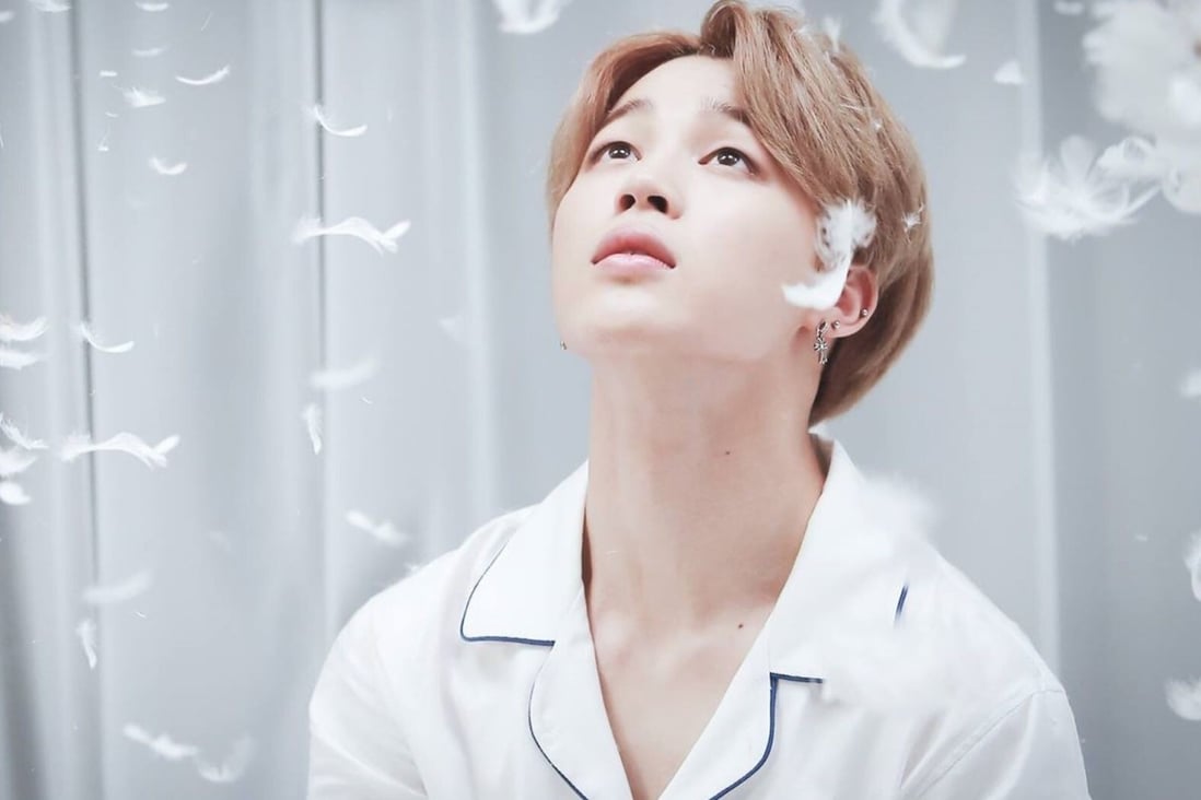 Jimin (above) from BTS took to YouTube to reassure fans that rapper Suga was doing well after a shoulder operation. Photo: Big Hit Entertainment