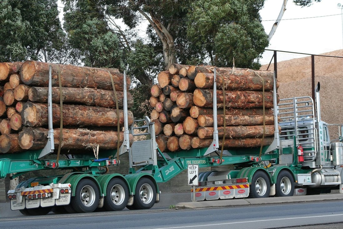 Last week, importers in China were verbally advised to avoid purchases of seven Australian products, including log timber, as tensions between the two countries increased. Photo: Shutterstock