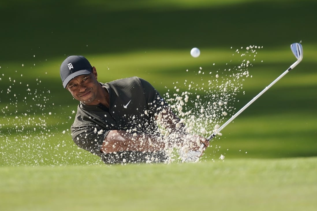 Tiger Woods is in contention after day one of the Masters at Augusta. Photo: EPA