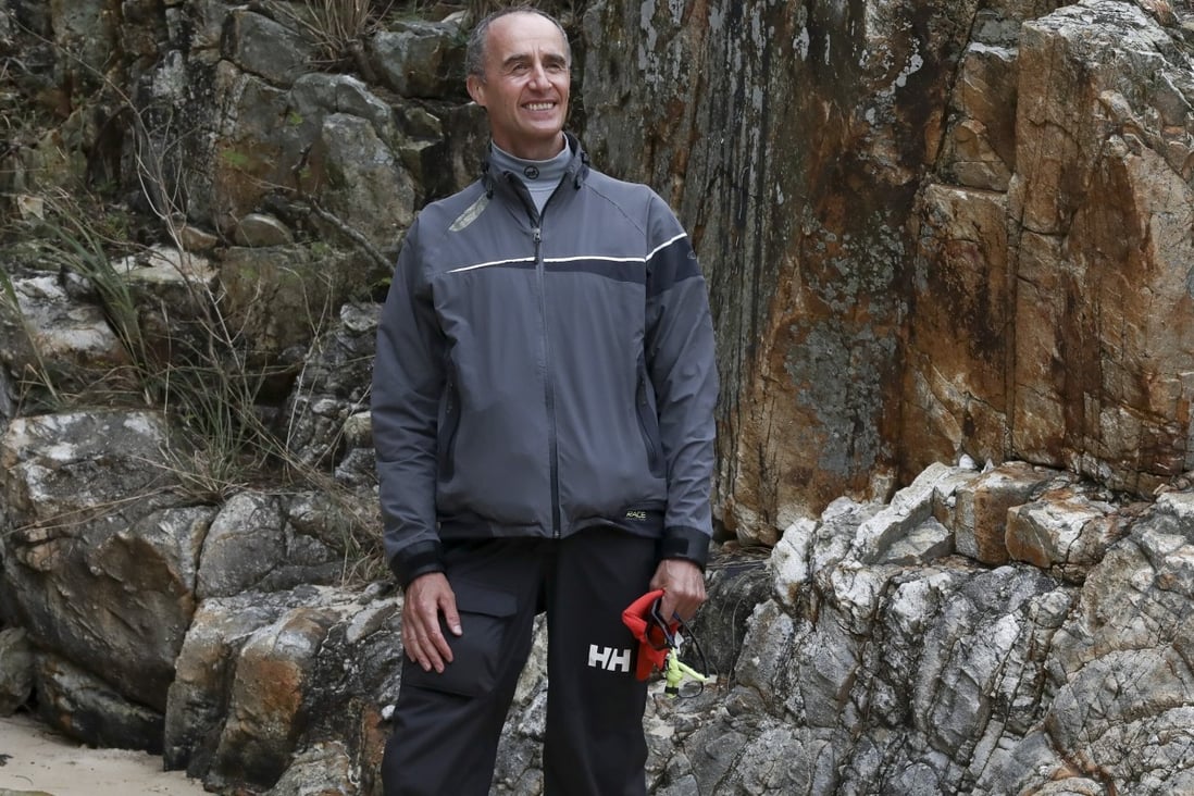 Brian Henderson enjoying the outdoors in Hong Kong. Henderson battled mental illness for two years, and recently founded Whole Business Wellness to promote good mental health for people and organisations. Photo: Jonathan Wong