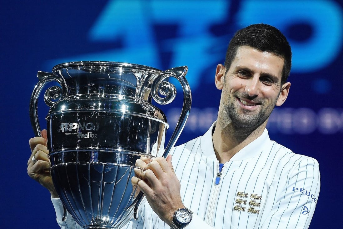 Novak Djokovic awarded year-end number one trophy for sixth time in ...