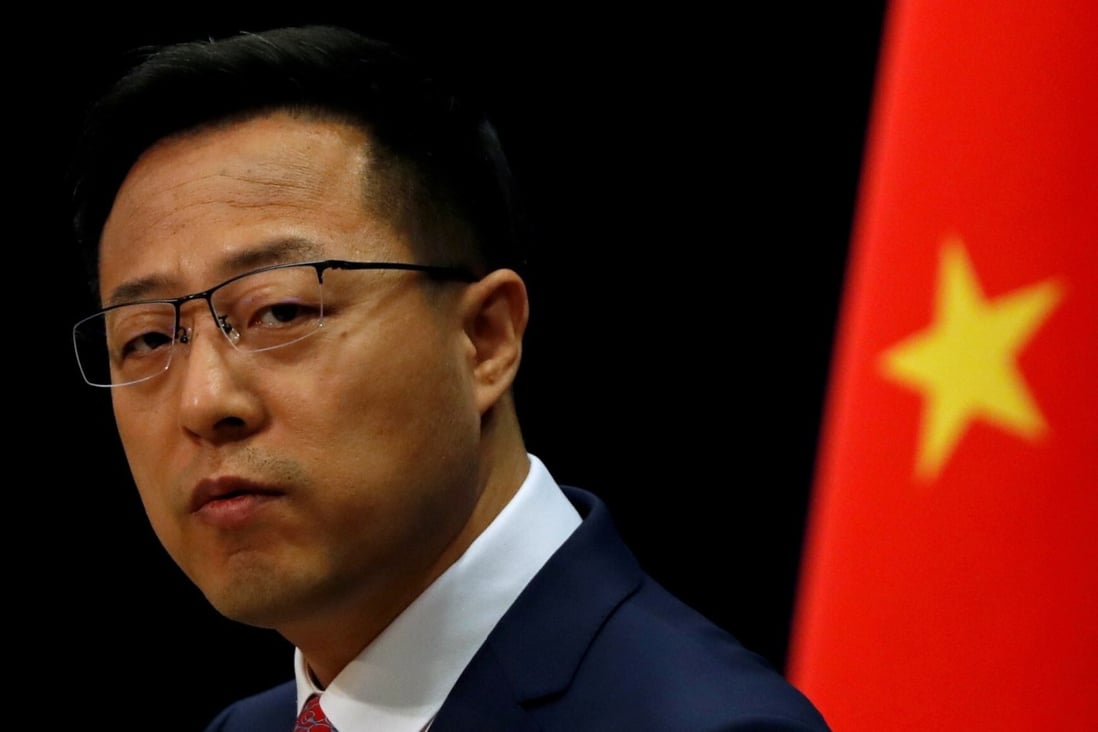 Chinese Foreign Ministry spokesman Zhao Lijian says China bears ‘no responsibility’ for the collapse in ties with Australia. Photo: Reuters