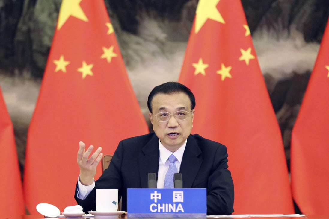 Premier Li Keqiang has acknowledged the volatile international environment has made it ‘very difficult’ to keep the economy running smoothly. Photo: Xinhua