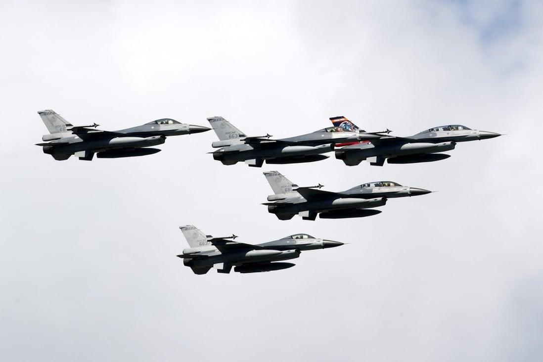 Taiwan has more than 140 F-16 fighters. Photo: EPA-EFE