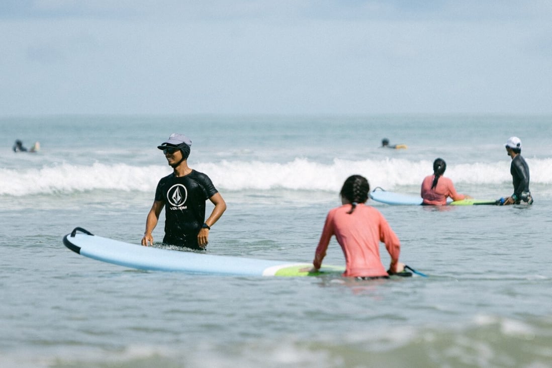 Better Surf Thailand in Phangnga province, southern Thailand, saw a surge in local students after June 2020. Photo: Facebook