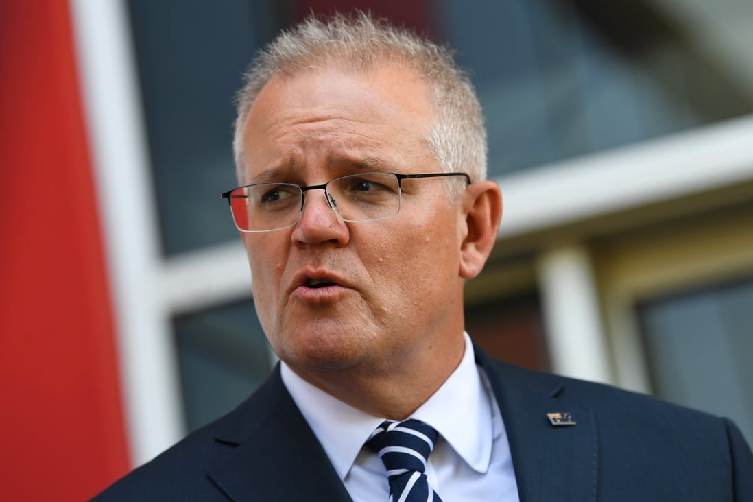 Australian Prime Minister Scott Morrison said Australia ‘will continue to be ourselves’, even if that is a source of tensions with China. Photo: DPA