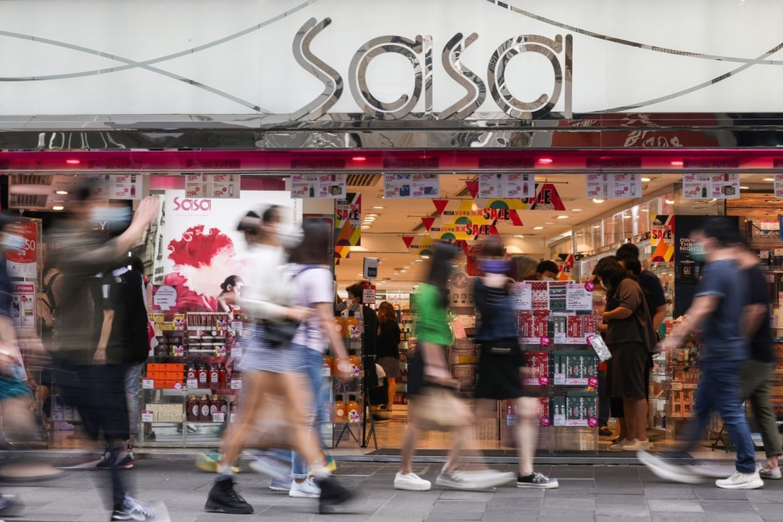Sa Sa reported a loss of HK$242 million for the six months ended September, compared to HK$36.5 million a year ago. Photo: Xiaomei Chen