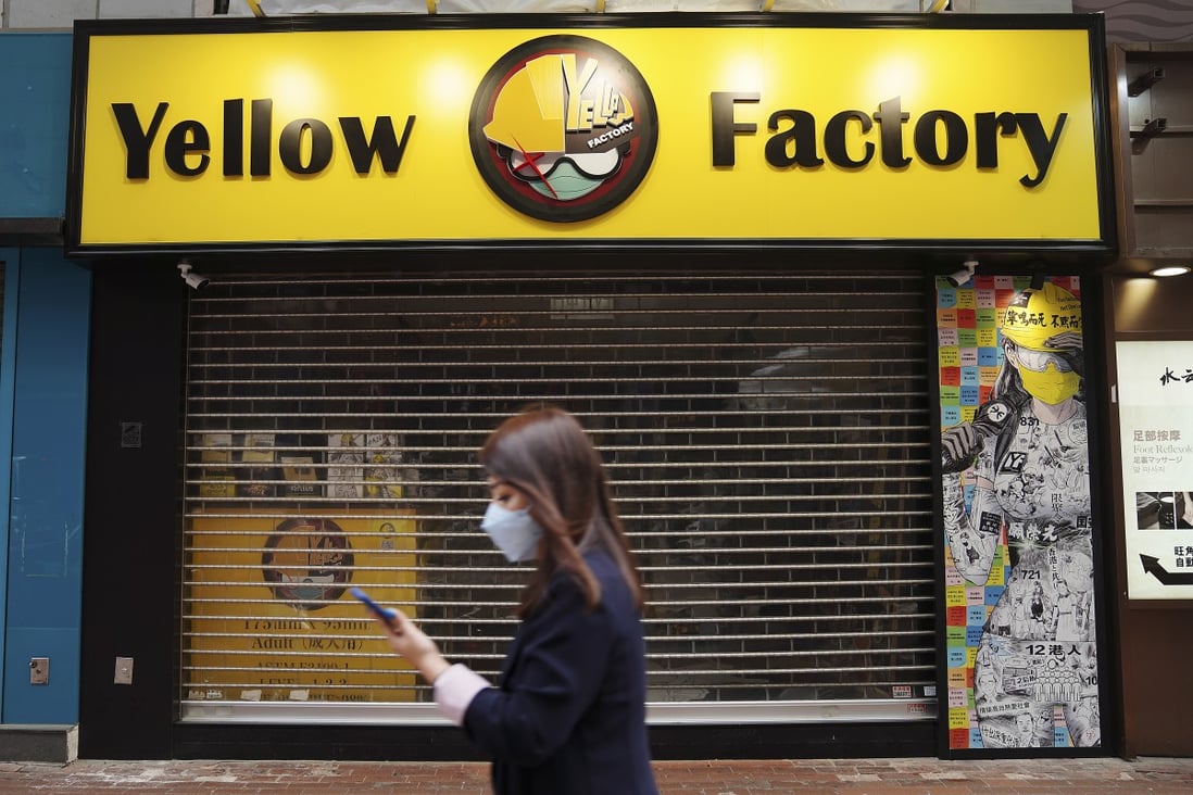 Hong Kong mask manufacturer suspends business after being accused of