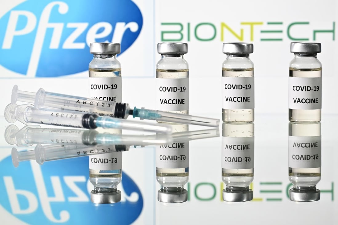 Pfizer and BioNTech recently reported comprehensive trial results that showed a 95 per cent effectiveness in preventing Covid-19. Photo: AFP/Getty Images/TNS