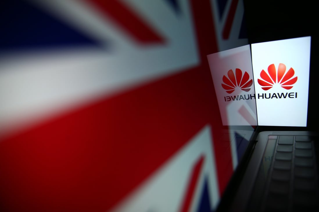 Huawei has said it is disappointed that the UK government is looking to exclude it from the roll-out of 5G. Photo: Bloomberg