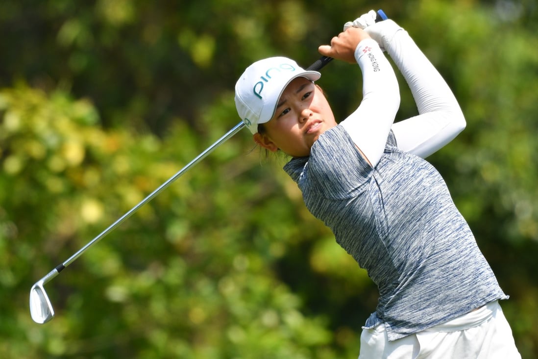 Isabella Leung will be playing against the men in the Fanling Trophy at Hong Kong Golf Club. Photo: HKGC