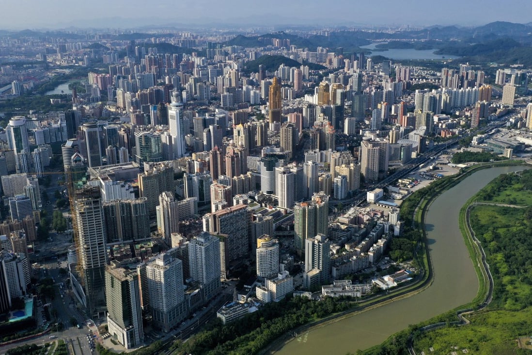 A view of Shenzhen in the Greater Bay Area. Photo: Martin Chan