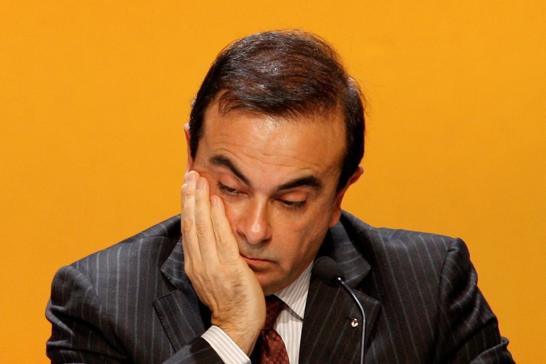 Ex-Nissan chairman Carlos Ghosn is accused of financial misdeeds. Photo: Reuters