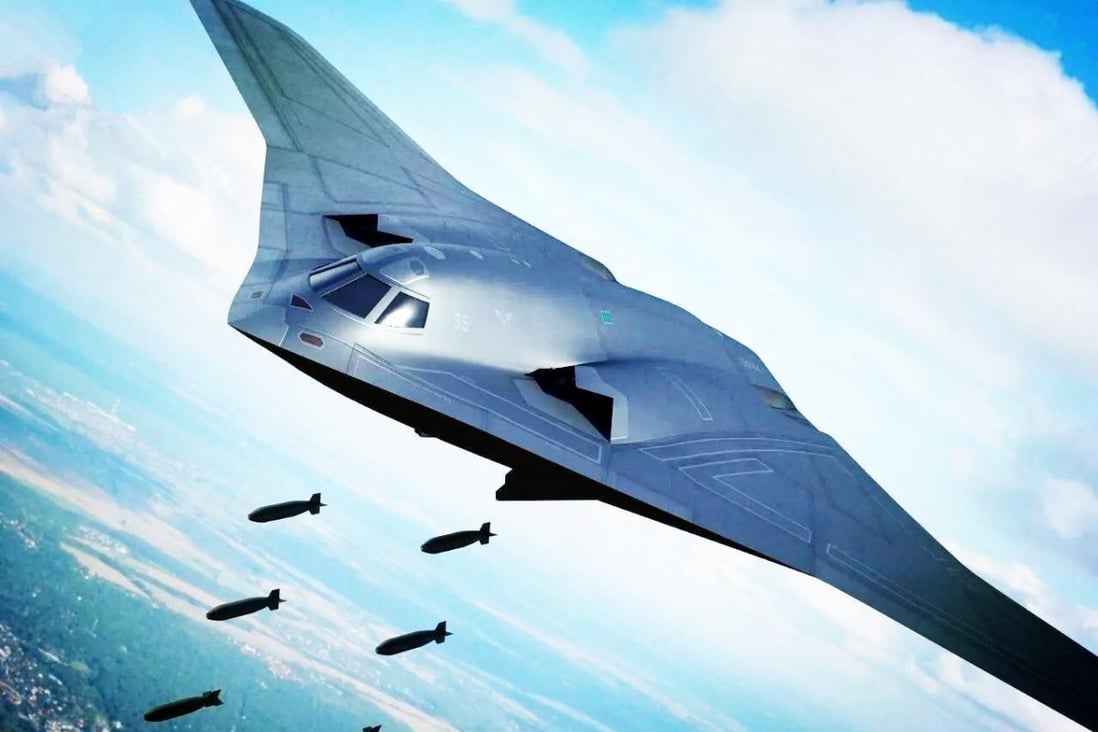 Artist’s impression of an H-20 stealth bomber. Photo: Weibo