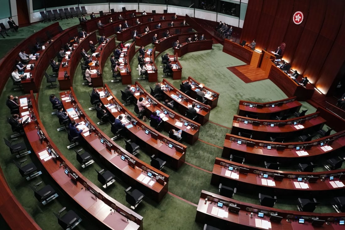 Carrie Lam has been able to speak to Legco without the usual volley of criticism after the opposition bloc quit en masse this month. Photo: Felix Wong