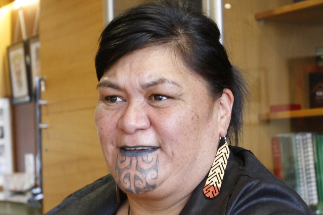 New Zealand's Foreign Minister Nanaia Mahuta speaks during an interview in her office in Wellington, promising to bring a new perspective to the role. Photo: AP
