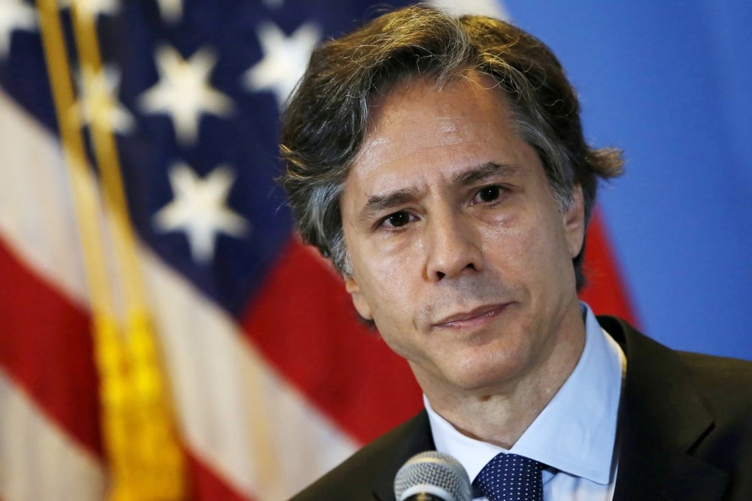 Antony j. blinken china