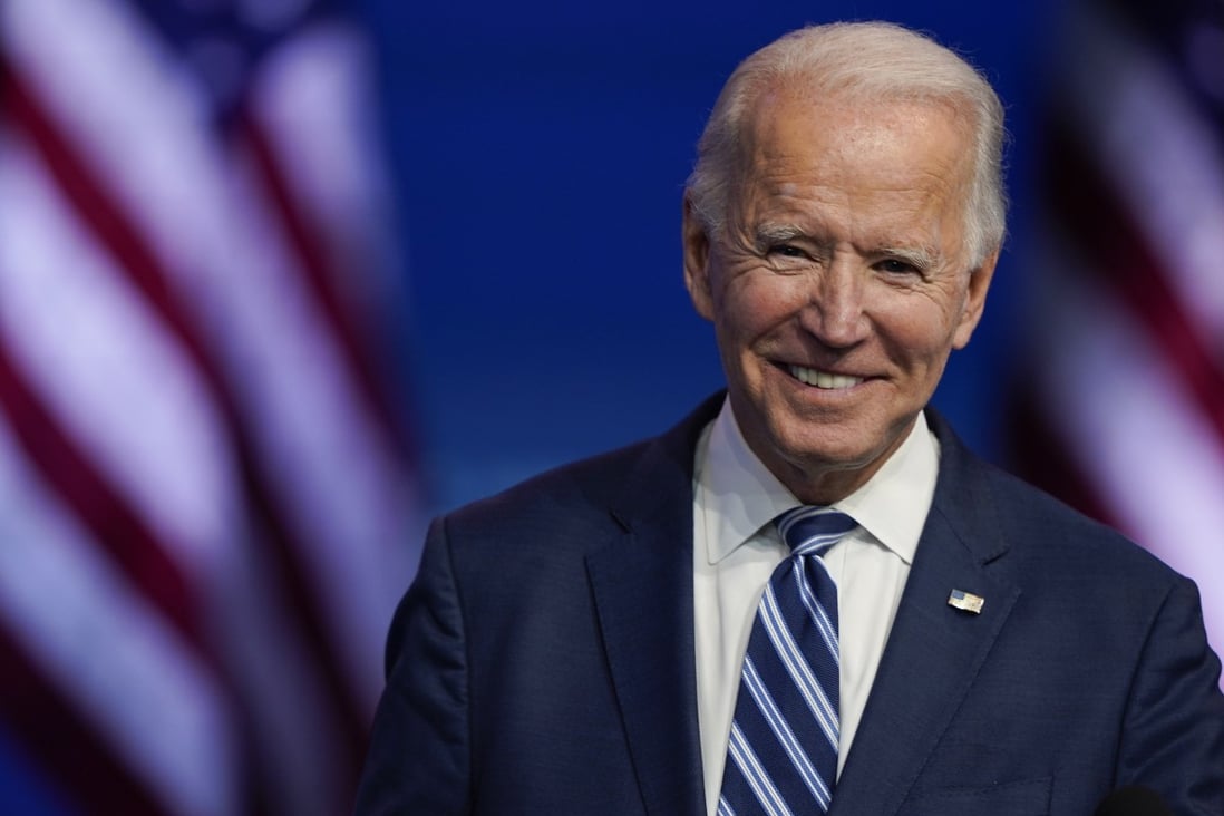 US president-elect Joe Biden is believed to favour a measure of inflation that goes beyond the existing consumer price index (CPI) by factoring in asset prices as well as the cost of public services. Photo: AP