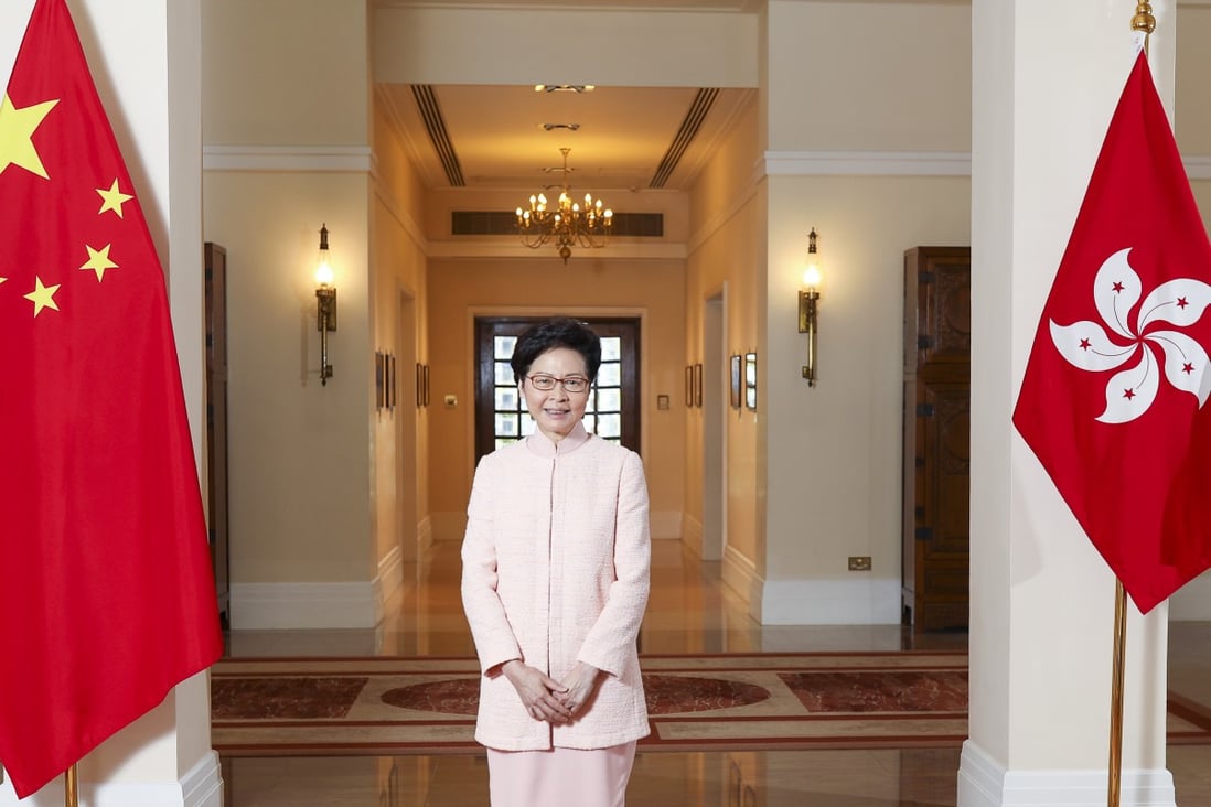 Carrie Lam sat down with the Post for a wide-ranging interview. Photo: Sam Tsang