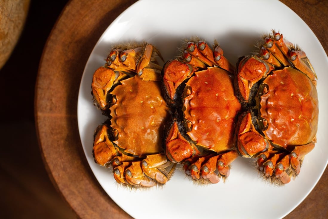 Hong Kong’s restaurants get creative this hairy crab season. Photo: Duddell’s