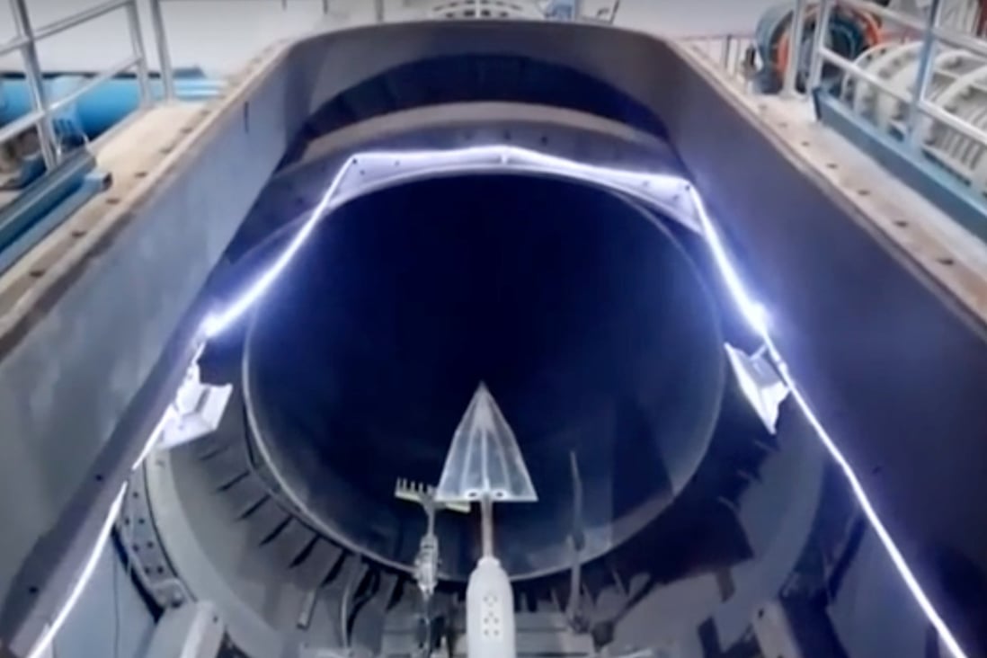 The engine was tested in a wind tunnel in Beijing. Photo: Handout