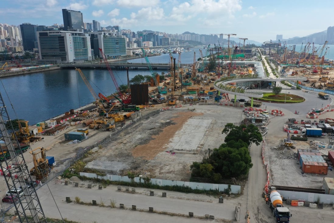 A view of the Kai Tak site that was won by China Overseas Land & Investment on Wednesday. Photo: Winson Wong