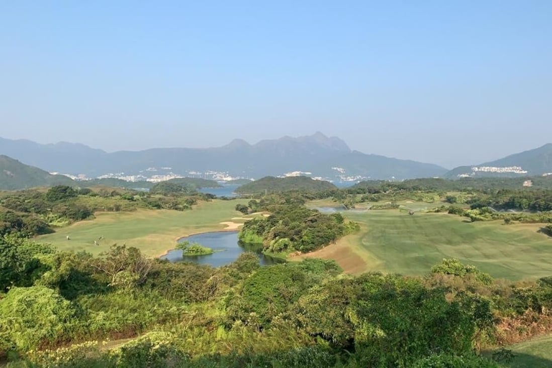 The North Course, one of three 18-hole courses, at the Kau Sai Chau public facility in Sai Kung. Photo: SCMP