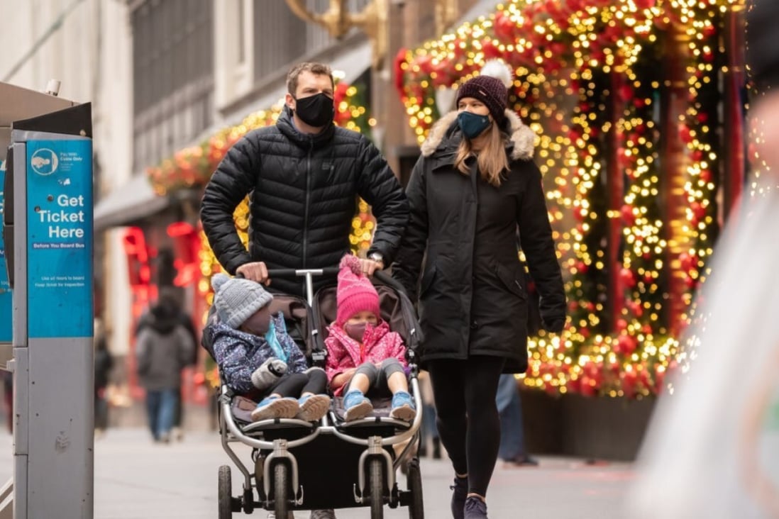 Everyone is gearing up for a Covid-19 Christmas, and coming up with ways to adapt to the restrictions. Photo: Noam Galai/Getty Images