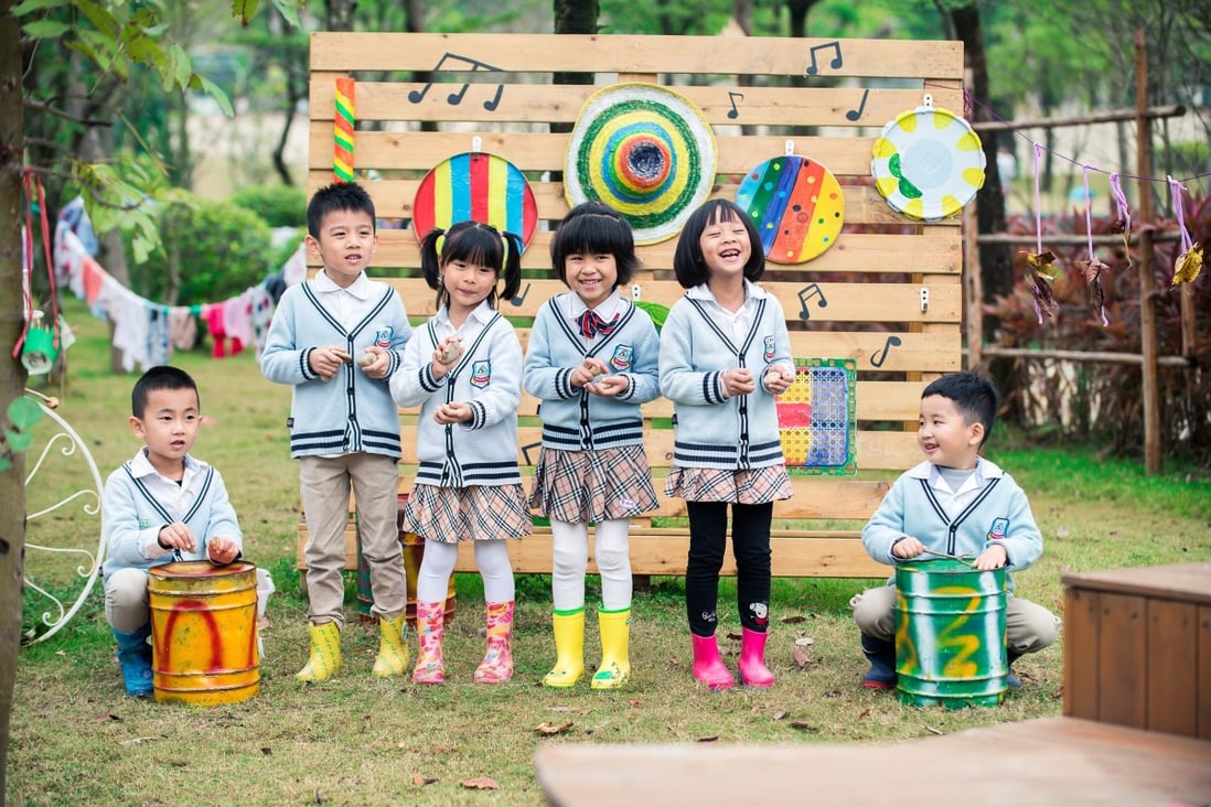 Rockies Forest Kindergarten in Zhongshan, Guangdong province, offers a nature-based curriculum for children. Photo: Handout