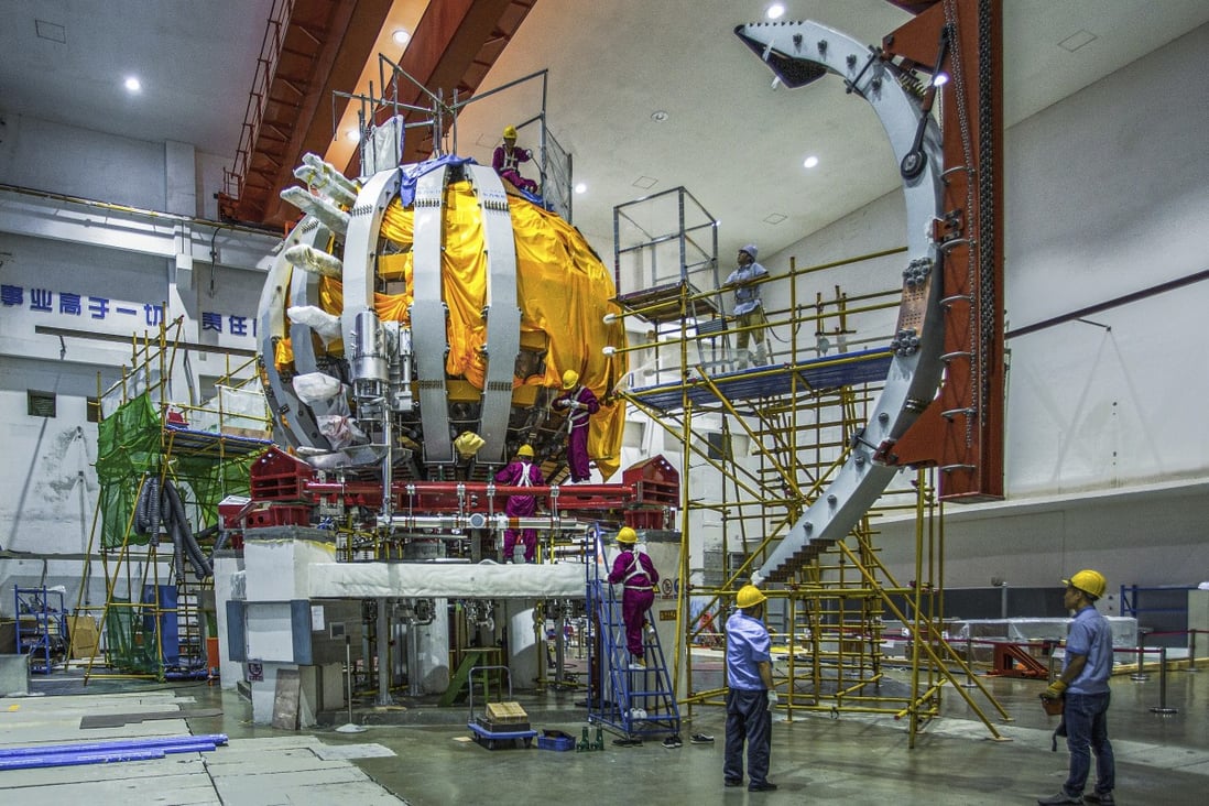 The HL-2M Tokamak went into operation in Chengdu last Friday, with the ultimate goal of providing clean energy through controlled nuclear fusion. Photo: Xinhua