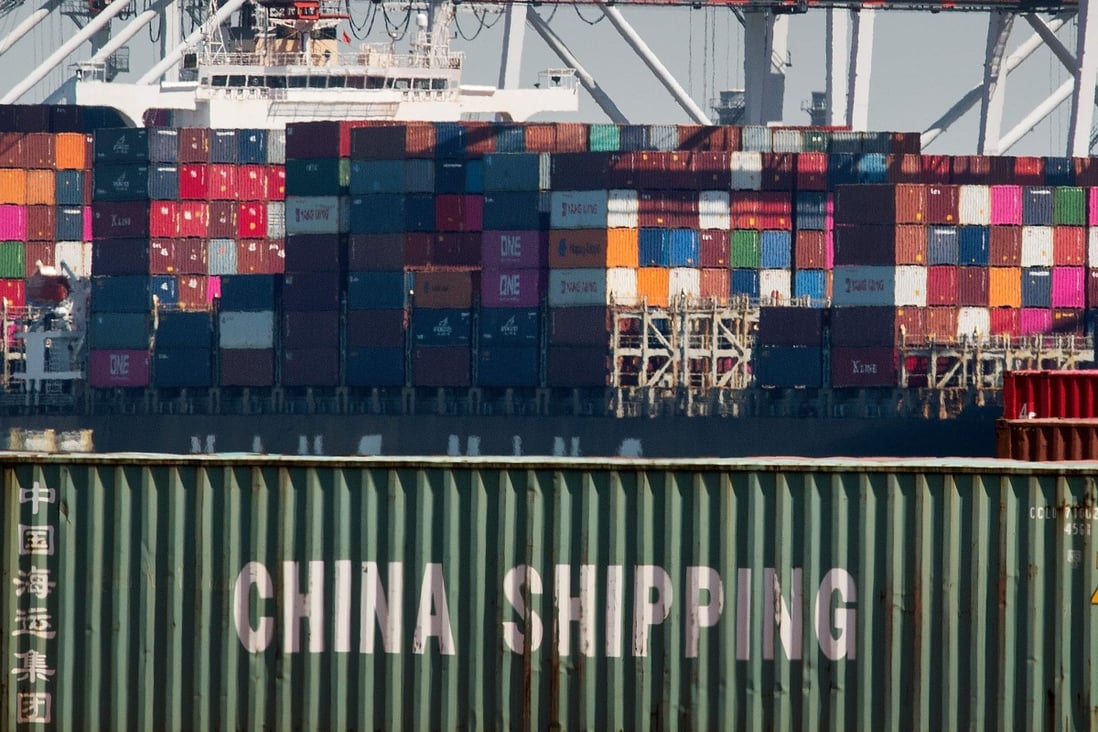 China’s exports grew by 11.4 per cent in October 2020, compared with a year earlier, while its imports grew by 4.7 per cent over the same period from a year ago. Photo: AFP