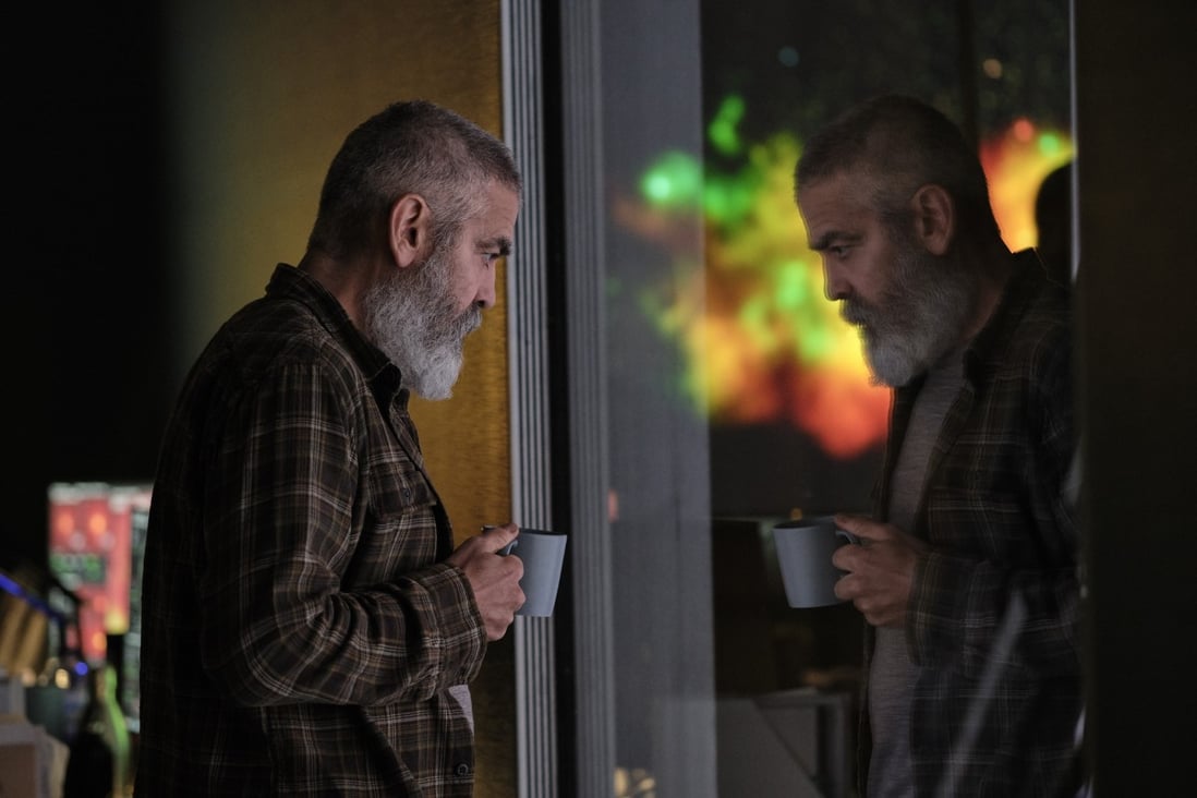 George Clooney as Augustine Lofthouse in a scene from The Midnight Sky, directed by Clooney and co-starring Felicity Jones. Photo: Philippe Antonello/Netflix