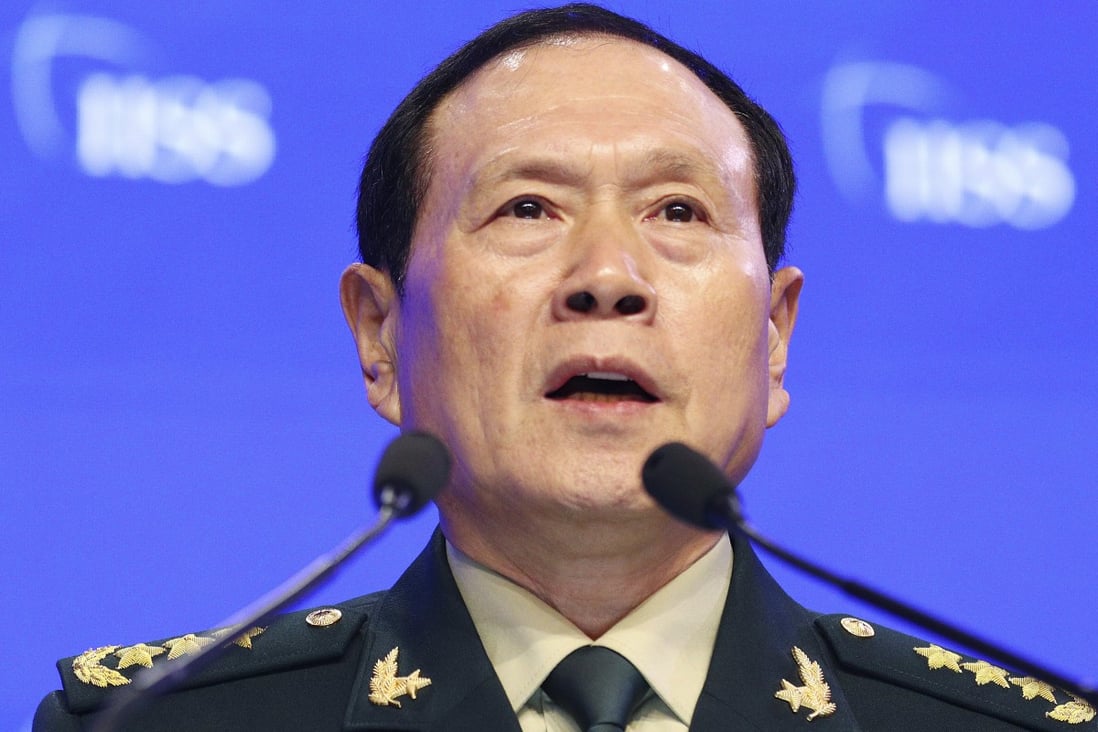General Wei Fenghe said China was ready to work with Southeast Asian nations “to build a closer community with a shared future”. Photo: AP