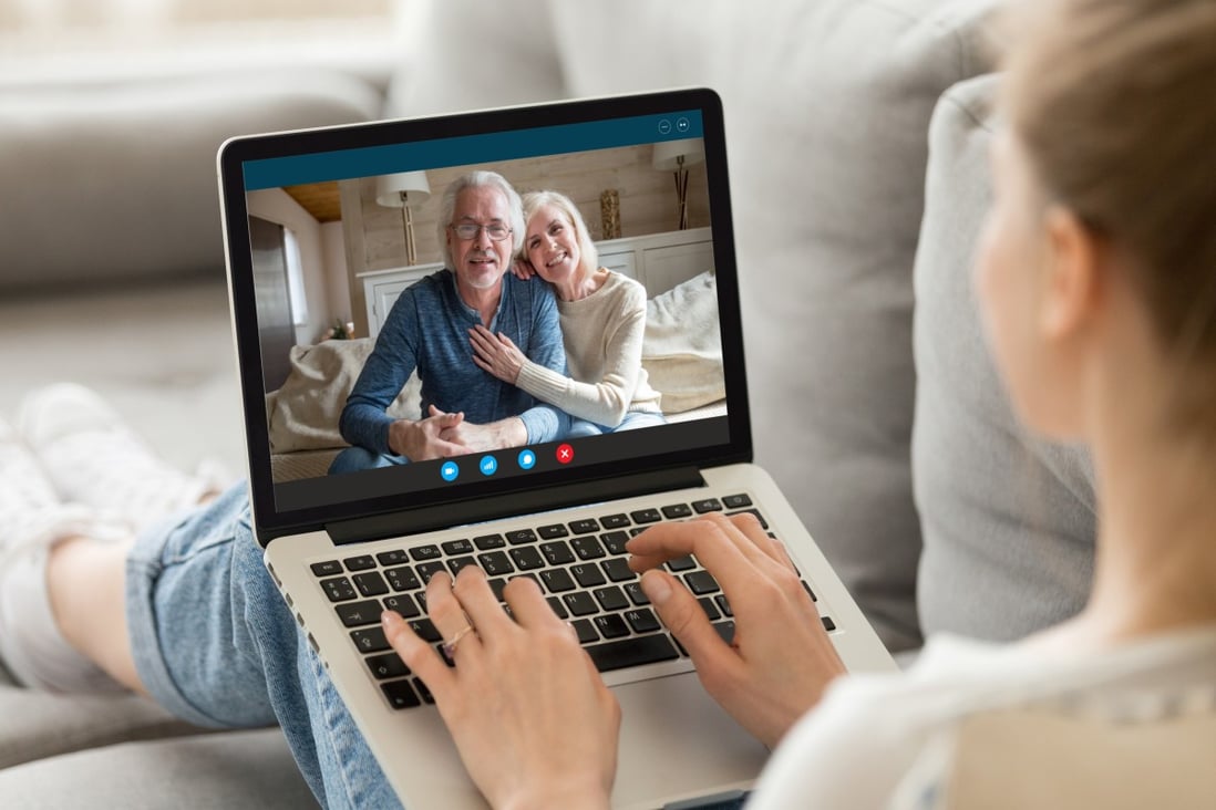 Recent studies show that the pandemic has led to a rise in anxiety and depression, caused by bereavement, isolation, financial insecurity and fear. One of the ways to combat that is to share your feelings with family and friends, and seek reassurance, through video chats. Photo: Shutterstock