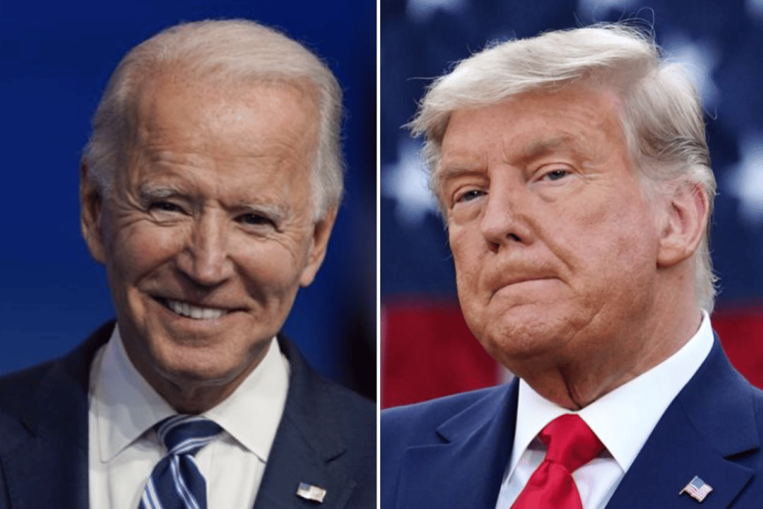 Not going quietly: President-elect Joe Biden risks being upstaged by outgoing President Donald Trump at his inauguration if the attention-seeking former reality TV star has his way. Photo: AP, AFP via Getty Images/TNS