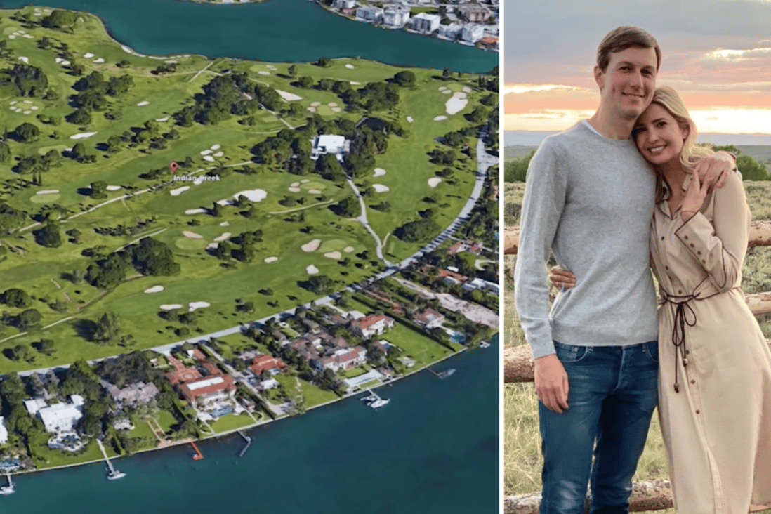 Ivanka Trump and Jared Kushner are set to be Indian Creek private island’s newest residents. Photos: Indian Creek Village, @ivankatrump/Instagram