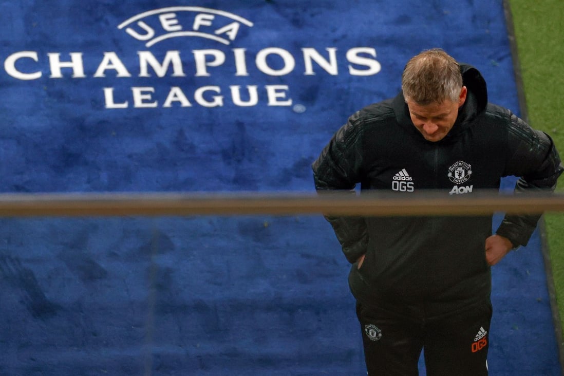 Manchester United manager Ole Gunnar Solskjaer saw his side exit the Uefa Champions League earlier this week after a promising start. Photo: AFP